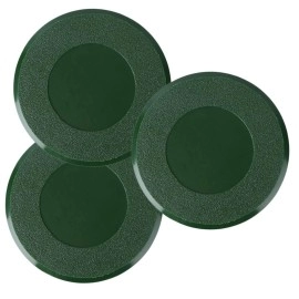 Gogogmee 3pcs Green Hole Cup Cover Putting aid Putting Hole Cup Golf Hole Putting Green Cups Putting Green Flags Putting Cup Cover Putting Green Outdoor Golf Green Plastic Desk Equipment