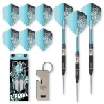 DW Piranha Steel Tip Darts, Precision Balanced, Accurate, and Durable - Perfect for Professional and Recreational Players