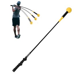 Golf Swing Trainer Swing Tempo Trainer Golf Practice Warm-up Stick to Improve Strength, Flexibility and Balance, Golf Swing Accessories Golf Swing Training Aid for Hitting and Chipping Training