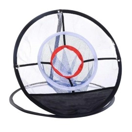 GALSOR Golf Practice Net Mesh Outdoor Indoor Golf Training Net Chipping Pitching Practice Net Cage Portable Hitting Aid