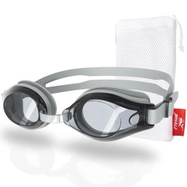 Whale Trainer Swimming Goggles, Adjustable Nose Bridge and Anti-Fog Swim Goggles No Leaking for Men Women, Gary
