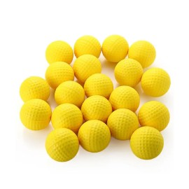 SEDLAV Foam Golf Practice Balls Pack of 9 - Practice Golf Balls for Backyard, Dent Resistant, Limited Flight - Golf Training Equipment for Indoor and Outdoor Use - PU Foam, Crack-Free, Great
