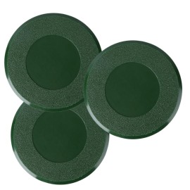 Kisangel 3pcs Green Hole Cup Cover Simulator Screen Putting Green Hole Cup Rings Putting Green Cup Covers Putting Green Flags Putting Hole Cup Practice Equipment Wooden Cover Golf Plastic
