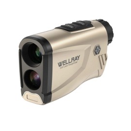 WELLRAY Golf Laser Rangefinder with Slope 650 Yards Lazer Range Finder for Golfing with 6X Magnification High-Accuracy Flag Lock