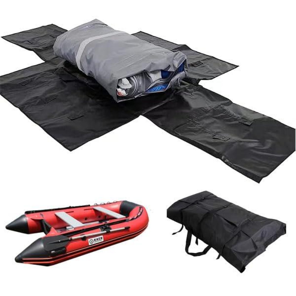 SRRPSPIGEON Inflatable Boat Storage Bag Inflatable Boat Carrying Bag Kayak Folding Storage Kayak Carrying Smaller Volume More Convenient Storage Size 8-12.5ft #230-380