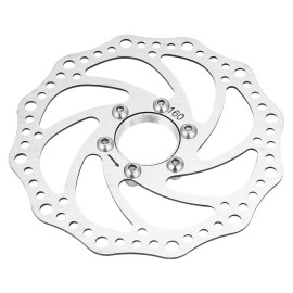 160 mm disc brake rotor 48mm bike bicycle freewheel threaded hubs disk flange Bicycles and spare parts 160mm 6 bolt floating brakes alloy 31.8 for rt26