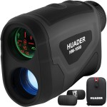 Hunting Rangefinder 1093Yards Red Green Range Finders with Slope Magnetic 6X Flag Lock Vibration HUADER Rechargeable OLED Laser Distance Finder Golf, Bow Hunting, Archery