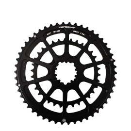 LAPooh Chainring Road Bicycle Chainwheel 110BCD 50-34T 52-36T 53-39T for Folding Bike Chain Rings Bicycle Parts Chainrings (Size : 53-39T, Color : B)