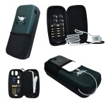 The Birdie Club Golf Glove Case - Golf Caddie Case with Phone Charging Cable Hole, Removable Glove Holder and Three Bonus Ball Markers - Bag Organizer for Golf Tees and Ball Markers