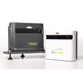 SkyTrak+ Launch Monitor & Golf Simulator Protective Shield - Tour-Level Swing Analysis with Dual Doppler Radar, Enhanced Camera, 100K+ Courses, Real-time Simulation, Wi-Fi, USB-C Charging