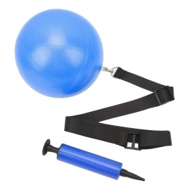 Syrisora Swing Balls Swing Trainer Ball Inflatable Adjustable Aid Ball for Swing Trainer Posture Practice for Teenager Beginner (Blue)