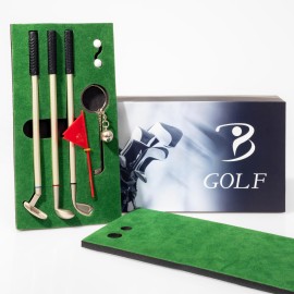 Packmitas Golf Pen Gifts/Golf Gifts for Men and Women/Mini Golf Desk Game/Golf Gifts & Gallery/Stocking Stuffer for Adults/Golf Gift Idea/Golf Accessories/Valentines Day Golf Gifts