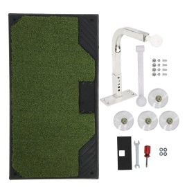 Golf Swing Trainer, Golf Hitting Trainer, True Impact, Checking Path After Swing Practice Mat Training Aid