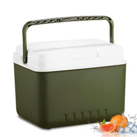HiGropcore 6 Quart Small Cooler - Portable Hard Shell Cooler Lunch Box - Ice Retention Insulated Camping Cooler LS6-02