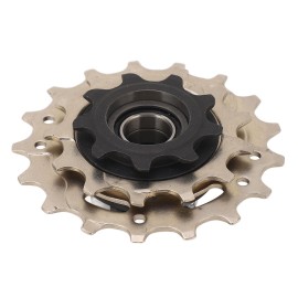 FECAMOS Bike Replacement Parts, Low Noise Cycling Flywheel Parts Durable Aluminium Alloy with Hub for Outdoor