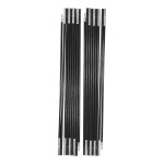 Socobeta Lightweight 20ft Tent Poles 58x4x4 4.9m Fiberglass Camping Tent Pole Bars Outdoor Support Rods Awning Frames Kit