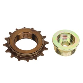 HEEPDD Freewheel Left Drive Adapter Set Iron Antideformation Bicycle Freewheel High Strength Long Durability Sturdy Construction for MY1016Z MY1016 MY1018 MY1020 (16T Sprocket)