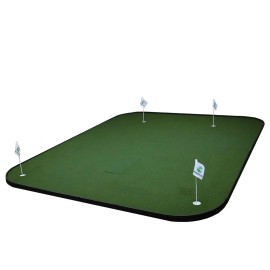The Indoor Golf Shop - SIG12 Simulator Flooring - Golf Hitting Mat and Putting Green - Pairs with SIG12 Golf Simulator Enclosure