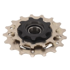 BOLORAMO Bicycle Flywheel Parts, Low Noise Stable Connection Precise Thread Bicycle Spare Parts with Hub for Outdoor