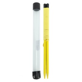 OUKENS Fiberglass Golf Direction Indicator Golf Alignment Stick, Golf Swing Corrector Training Aid Rod Yellow A426 for Beginner Golf Trainer Accessories