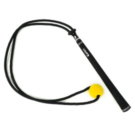 Qmisify Swing Practice Rope, 38.9719.68inch Silicone Golf Swing Trainer Practice Indoor, Golf Swing Practice Equipment, Golf Practice Rope for Beginners and Warm-up Routines