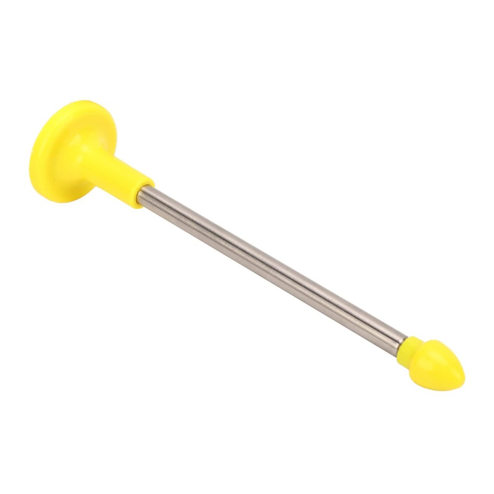 EVGATSAUTO Golf Foot Training Stick Magnetic Golf Foot Training Equipment 2 Sections per Course (Yellow)