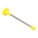 EVGATSAUTO Golf Foot Training Stick Magnetic Golf Foot Training Equipment 2 Sections per Course (Yellow)