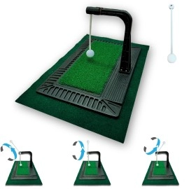 CLICKSI Golf Swing Groover - Improve Swing Technique, True Impact, Path Checking with Extra Practice Ball
