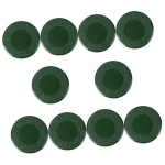 INOOMP 10pcs Golf Cups Indoor Golf Training Tools Dog Accessories Green Golf Cup Cover Green Hole Cup Hole Cup Cover Outdoor Putting Green Hole Putting Cup Dedicated Man Equipment