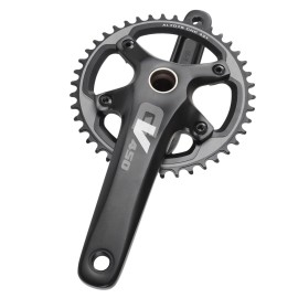 Shipenophy Bicycle Upgrade Parts, Hollow Integrated Bicycle Chainring Set 172.5mm for Road Bikes
