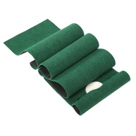 Golf Putting Practice Turf, Golf Training Mat Portable Trainer Blanket Green for Indoor Golf for Beginners