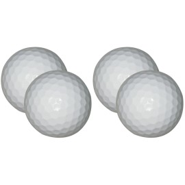 Toddmomy 4 Pcs Golf Water Night Golf LED Golf Balls Glow Balls Novelty Golf Balls Glowing Golf Balls Fluorescent Golf Glow Golf Balls Golfing Equipment Training Ball White Shine Rubber