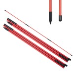 Wafor Golf Alignment Stick,Versatile Training Tool for Perfecting Aiming and Posture Correction (Red)