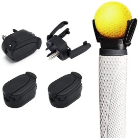 Komost Golf Ball Picker Upper for Putter, 4-Pack Golf Ball Retriever Grabber, Golf Ball Pickup Suction Cup for End of Putter Handle