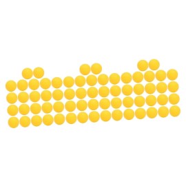 Kisangel 66 pcs Training Accessory Golf Play Plastic Golf Balls Golf Practicing Balls Practice Golf Balls Training Accessories Balls for Beginner Golf Practice Equipment Double Layer Mens