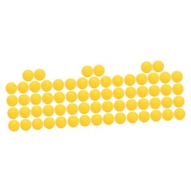 Kisangel 66 pcs Training Accessory Golf Play Plastic Golf Balls Golf Practicing Balls Practice Golf Balls Training Accessories Balls for Beginner Golf Practice Equipment Double Layer Mens