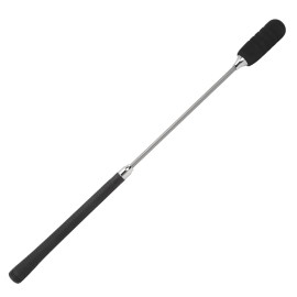 Alomejor Golf Telescopic Swing Stick Golf Training Aid with Universal Grip Telescopic Anti Collision EVA Tip for Indoor Outdoor