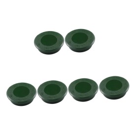 CLISPEED 4 Pcs Green Hole Cup Cover Golf Training Putters Golf Practice Cup Simulator Screen Putting Green Hole Covers Golf Hole Cup Practice Training Aids Plastic Child Outdoor Auxiliary