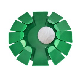 Golf Cup, Portable All-Direction Putting Hole Golf, Golf Training Hole with Durable Golf Putting Hole, Golf Green Hole Automatic Ball Returning Golf Cup, Golf Practice Hole for Putting Green Indoor