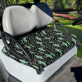 Darisoco Cactus Print Seat Covers for Golf Cart Universal Golf Cart Blanket Golf Cart Accessories Fabric Super Durable & Soft