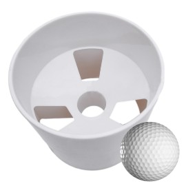 Golf Hole Cup, Practice Golf Hole Cups, Long Lasting Putting Green Backyard Practice Outdoor Cup Golf Putting with 3 Hole All Direction Golf Putting Cup for Outdoor Lawn Court Backyard