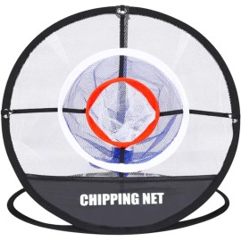 Practice and Improve Your Game with The Golf Practice net - Golf simulators for Home - Indoor Golf net - Golf net with Hitting mat - Golf Chipping net