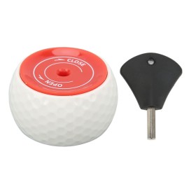 Golf Practice Putting Ball, Golf Ball Putting Training Aid, Adjustable Weight Putting Practice Trainer Ball Wheel Like with Instant Feedback