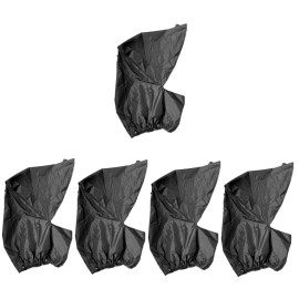 VANZACK 5pcs Golf Rain Cover Rainproof Golfs Pouch Cover Club Bag Rain Golf Bag Waterproof Rain Jackets Practical Golfs Pouch Sleeves Universal Outdoor Bag Travel Nylon