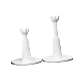 HEALEEP 2pcs Golf Practice Equipment Peg Pin Golf tees Wood Tees Accessories Rubber Tee Plastic Tee Training tee Golf tee Holder Practice tee Golf Parts White Wooden Component