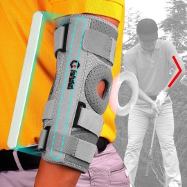 GAIARENA Golf Straight Arm Swing Aid for Junior Golfer Training, Build Up Muscle Memory & Say Goodbye to Golf Chicken Wing as Golf Accessories Trainer Practice Equipment Gifts for Men Women Beginner