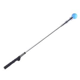 BstXqty Golf Swing Training Aid, Golf Training Aid, Adjustable Golf Training Club, Swing Trainer Practice Tool with Make Sound Remind for Strength Tempo