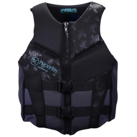 HyperLite Elite Life Jacket - US Coast Guard Approved Level 70 Buoyancy Aid, Great for Any Water Sports Activity Including Boating, Paddle & Swimming - Women's, Medium, 2022