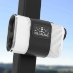 GOLDALIENS Super Magnetic Golf Rangefinder Strap, Slim, Fit, Adjustable, Can Be Firmly Fixed on Golf Cart Posts, Golf Irons, Golf Bag Metal Landing Pad and Any Metal Surface