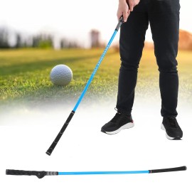 BstXqty Golf Swing Trainer, Adjustable Golf Swing Stick Training Aid, Portable Grip Stick Golf Equipment, Beginners Practice Accessories for Indoor Chipping Hitting